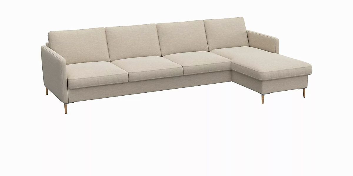 FLEXLUX Ecksofa »Fiore, L-Form, bequem und komfortabel durch hochwertigem S günstig online kaufen