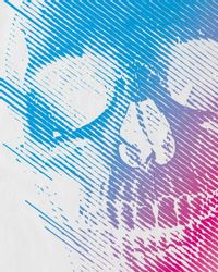 style3 T-Shirt Neon Skull totenkopf schädel günstig online kaufen