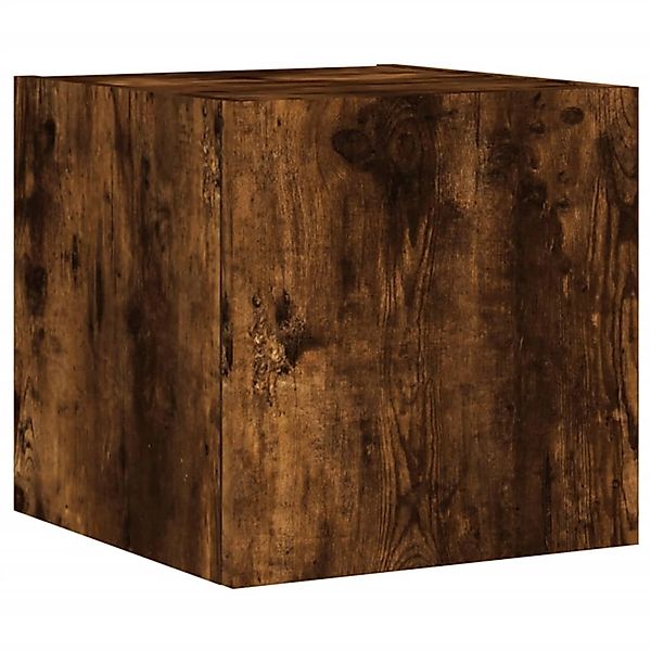 vidaXL TV-Wandschrank mit LED-Leuchten Räuchereiche 30,5x35x30 cm 837226 günstig online kaufen