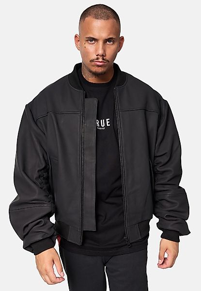 trueprodigy Lederjacke Nazar Oversize Bomberjacke Pilotenjacke günstig online kaufen