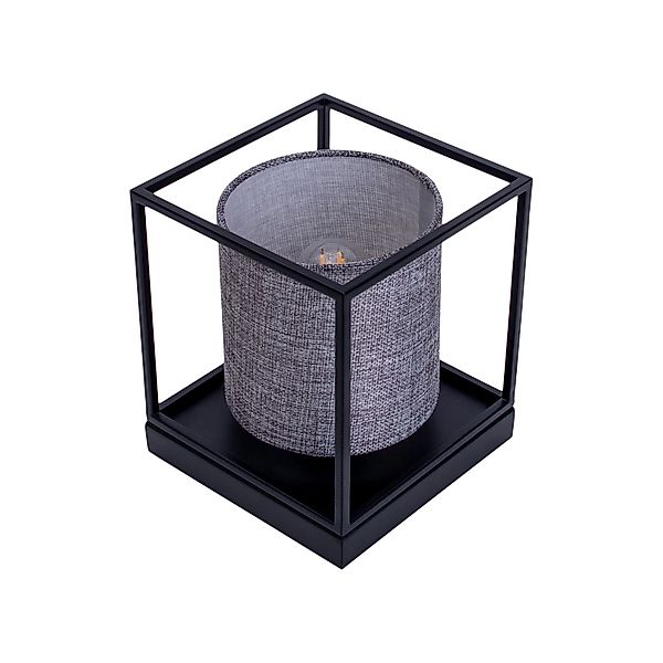 Näve Tischleuchte Beta Grau 17 cm x 15 cm x 15 cm günstig online kaufen
