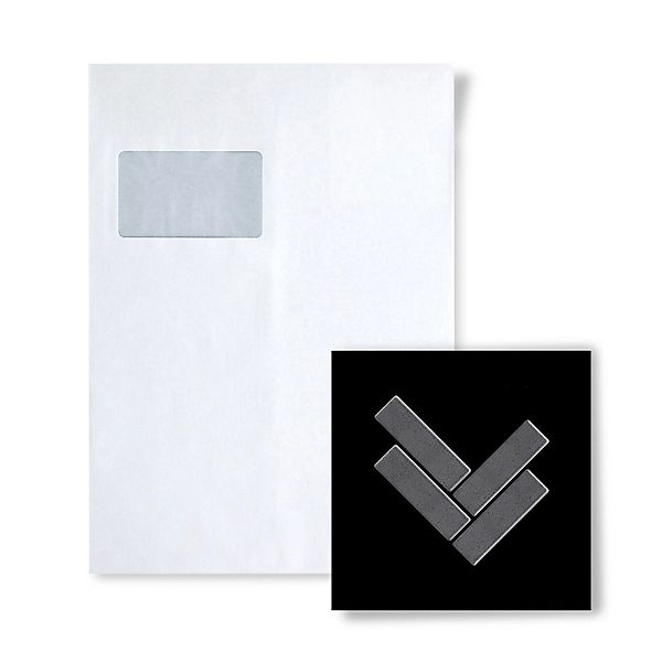 ALLOY Mosaik MUSTER S-Herringbone-RS Herringbone Rohstahl Gewalzt günstig online kaufen