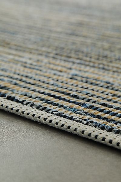 Wecon home Teppich »Denim Feels«, rechteckig, 6 mm Höhe, handgewebt, robust günstig online kaufen