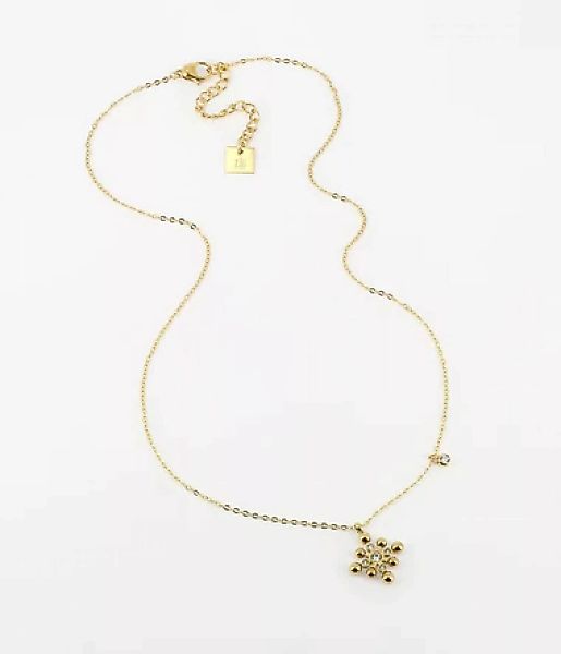 Zag Bijoux Halskette Kreuz aus Kugeln Gold günstig online kaufen