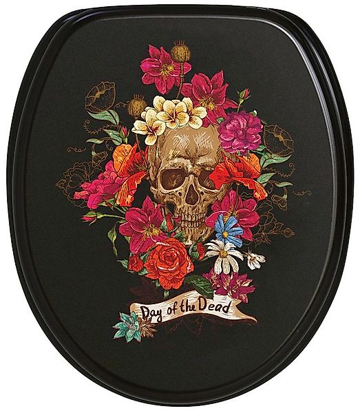 Sanilo WC-Sitz Day of the Dead, mit Absenkautomatik günstig online kaufen