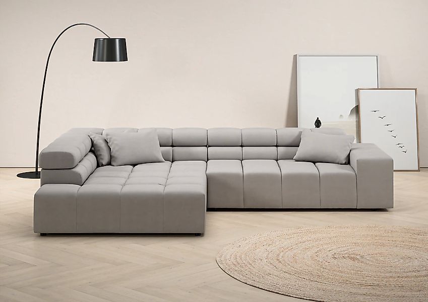 Home affaire Ecksofa "Ancona incl. Kopfteilverstellung, OTTOs Choice, Breit günstig online kaufen