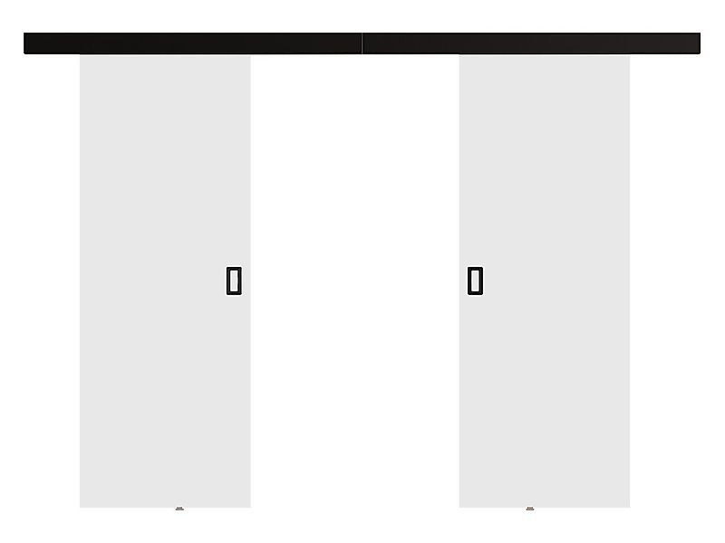 MIRJAN24 Schiebetür Werdi Duo 152 (mit zwei Flügeln), Schließmechanismus, M günstig online kaufen