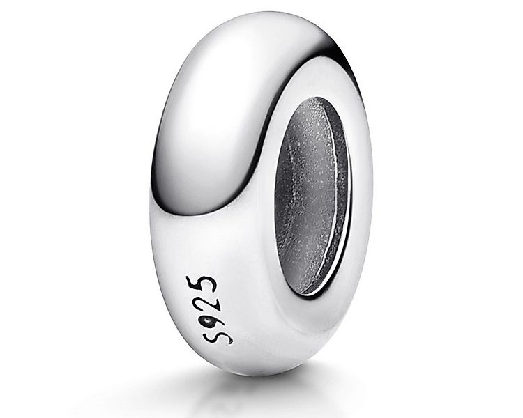 Materia Bead Stopper Bead Silber ohne Motiv 1166, 925 Sterling Silber, mit günstig online kaufen