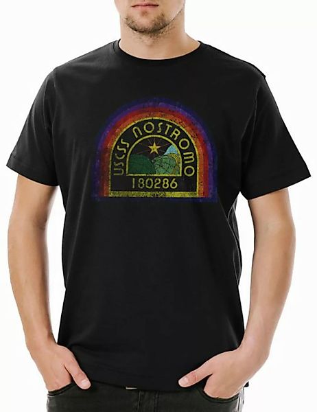 Urban Backwoods Print-Shirt USCSS Nostromo Patch Herren T-Shirt Alien Prome günstig online kaufen