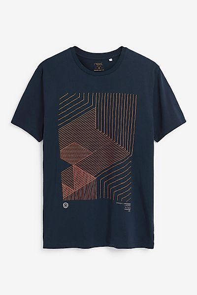 Next Print-Shirt Grafik-T-Shirt für Herren (1-tlg) günstig online kaufen