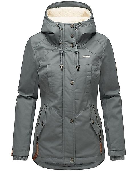 Marikoo Winterjacke Bikoo sportliche Damen Outdoor Baumwolljacke mit Kapuze günstig online kaufen