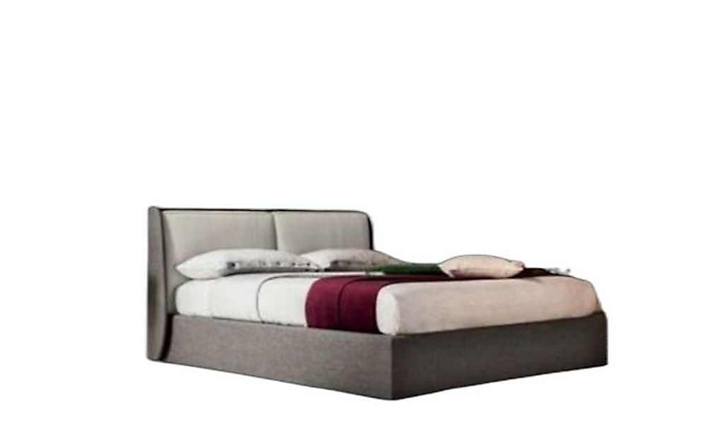 Xlmoebel Polsterbett Schlafzimmer 180x200 Doppelbett Stoff Holz Bett Textil günstig online kaufen