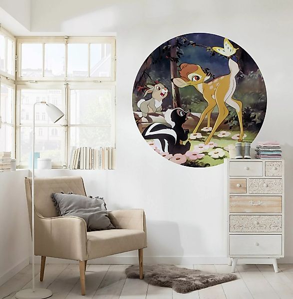 Komar Fototapete Bambi Butterfly D: ca. 125 cm günstig online kaufen