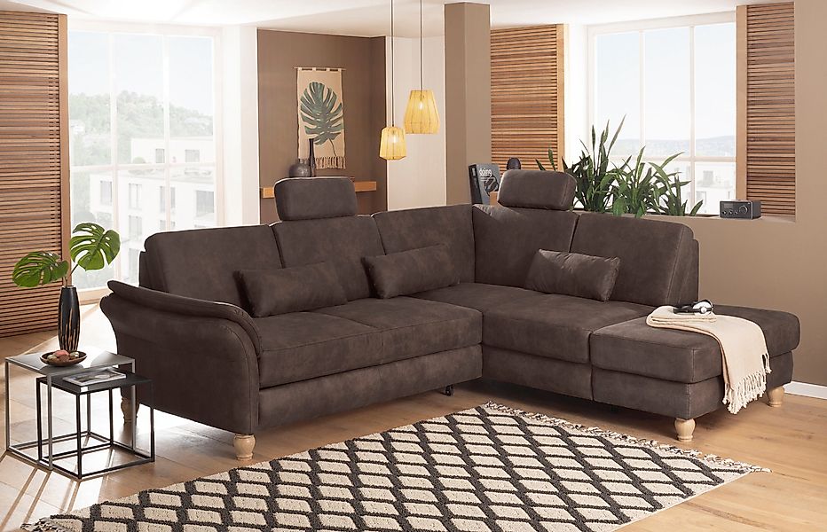 Home affaire Ecksofa Palace L-Form, incl. günstig online kaufen