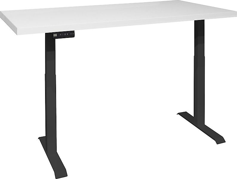 Mäusbacher Schreibtisch "Big System Office", Breite 140 cm, elektrisch höhe günstig online kaufen