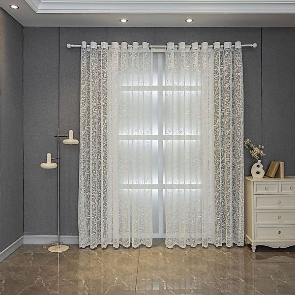 BYSURE Gardine, Ösen (2 St), transparent, günstig online kaufen