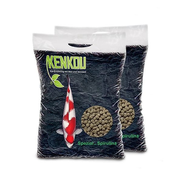 Kenkou Fischfutter Koi mit Spirulina 6 mm 15 kg günstig online kaufen