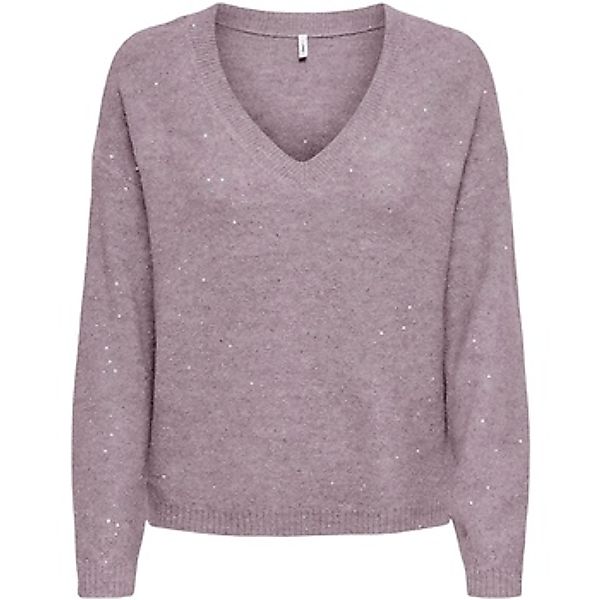 Only  Pullover Onlarizona Ls Sequins V-Neck Pul Knt 15358452 günstig online kaufen