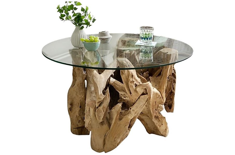 Main Möbel Couchtisch Couchtisch 80cm "Java" recyceltes Holz günstig online kaufen