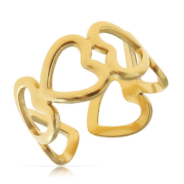 Made by Nami Fingerring Damen Gold günstig online kaufen