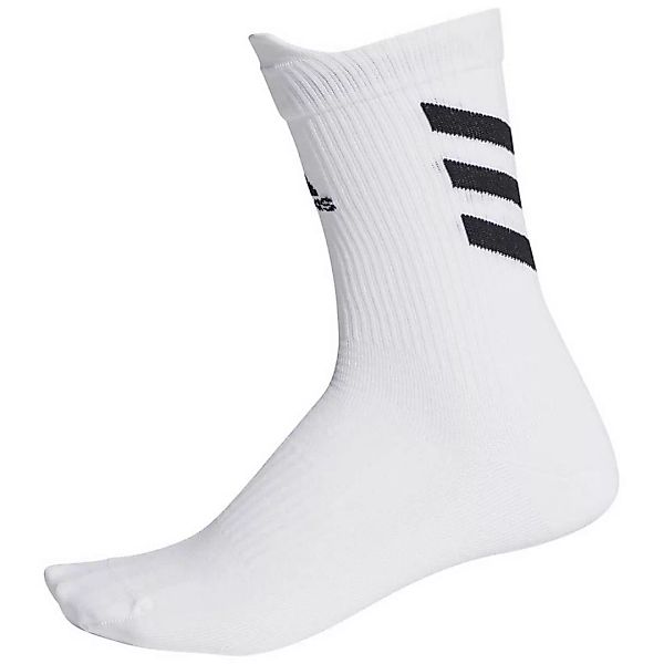 Adidas Alphaskin Crew Ultralightweight Socken EU 34-36 White / Black / Blac günstig online kaufen