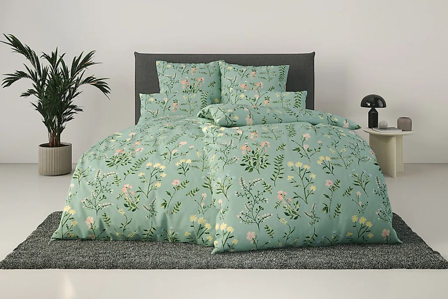 OTTO home "Claara" 2 Stk. mit Blumen Design, skandinavisch, romantische Bet günstig online kaufen