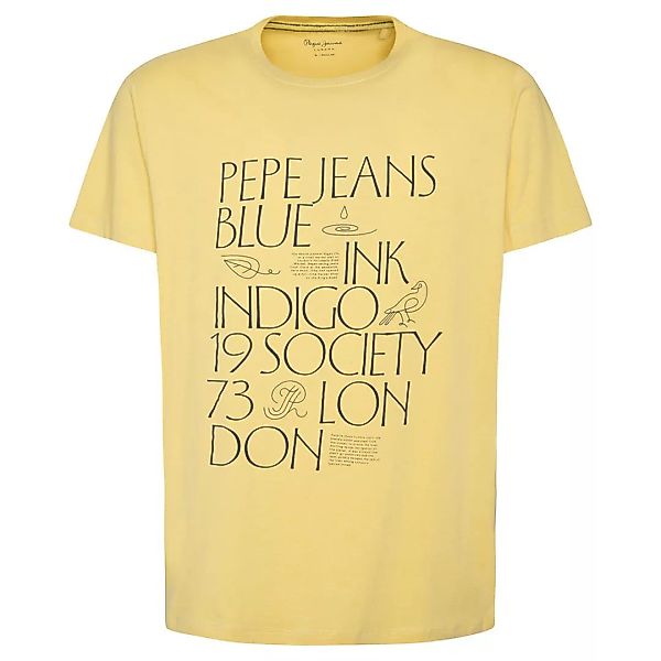 Pepe Jeans Saul Kurzärmeliges T-shirt S Vintage Gold günstig online kaufen