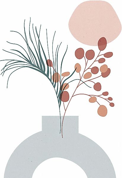 Komar Wandbild "Bohemian Vase", (1 St.), Deutsches Premium-Poster Fotopapie günstig online kaufen