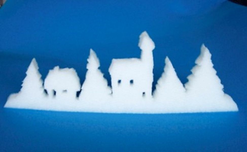 Erwin Hennecken GmbH Fensterdekoration Winterdeko SCHNEE-DORF. günstig online kaufen