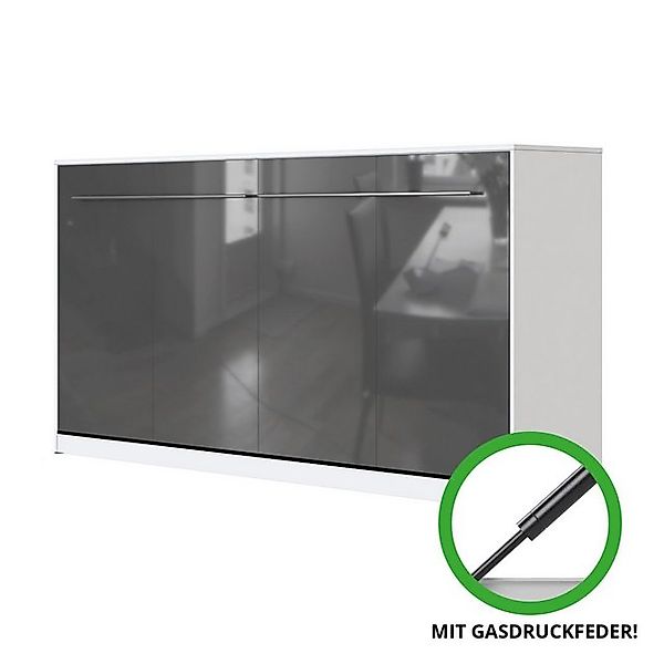 SMARTBett Schrankbett SMARTBett Standard 90x200 Komfort Lattenrost horizont günstig online kaufen