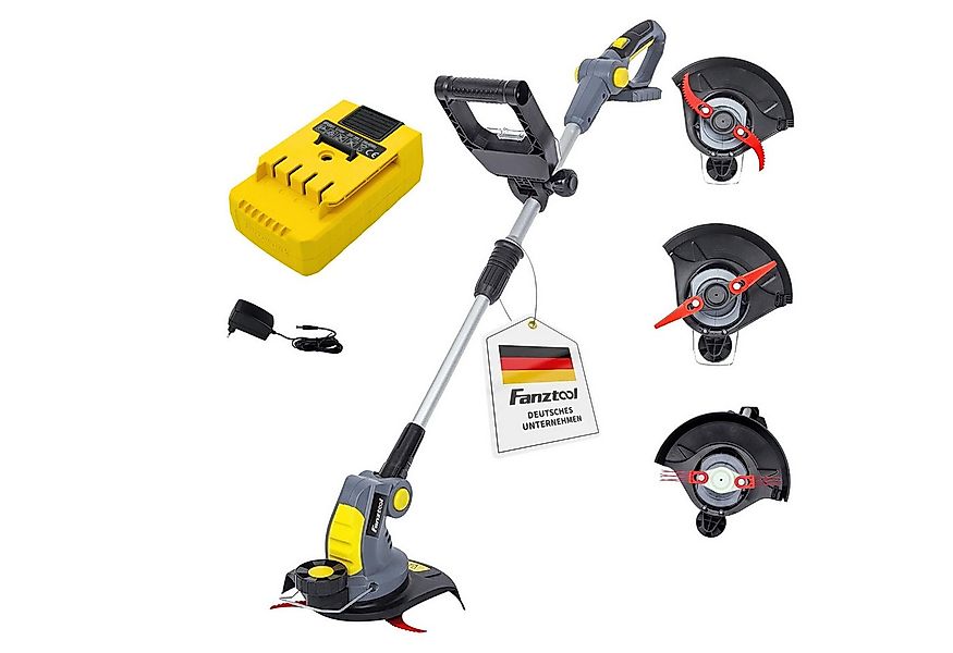 Fanztool Akku-Rasentrimmer 20V, inkl. 2Ah Akku & Ladegerät. Ideal für Feins günstig online kaufen