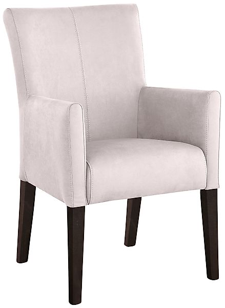 Home affaire Esszimmerstuhl "King" () Polsterstuhl, Armlehnstuhl, Gestell M günstig online kaufen