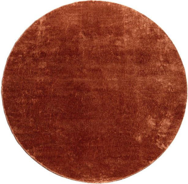 Paco Home Teppich "Cadiz 630" rund 14 mm Höhe Kurzflor, Uni-Farben, besonde günstig online kaufen