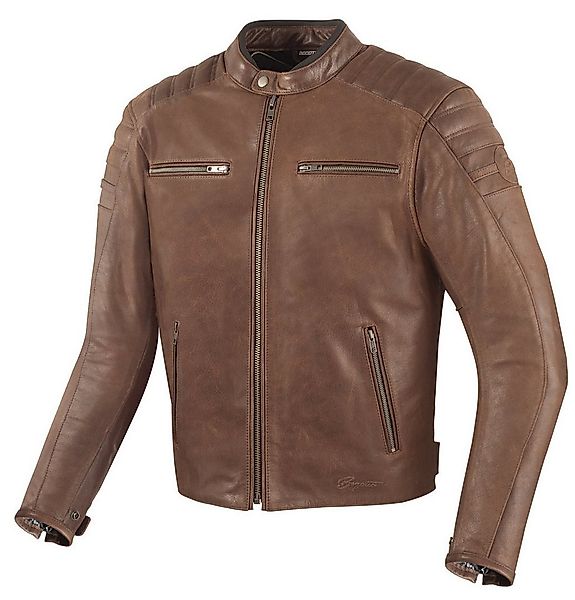 Bogotto Motorradjacke B-Nimble Motorrad Lederjacke herausnehmbares Innenfut günstig online kaufen