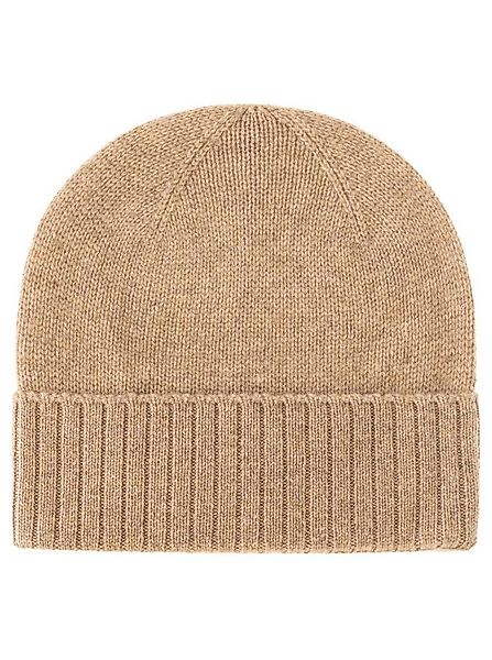 Zwillingsherz Strickmütze Kaschmir Mütze Gerippter-Umschlag günstig online kaufen