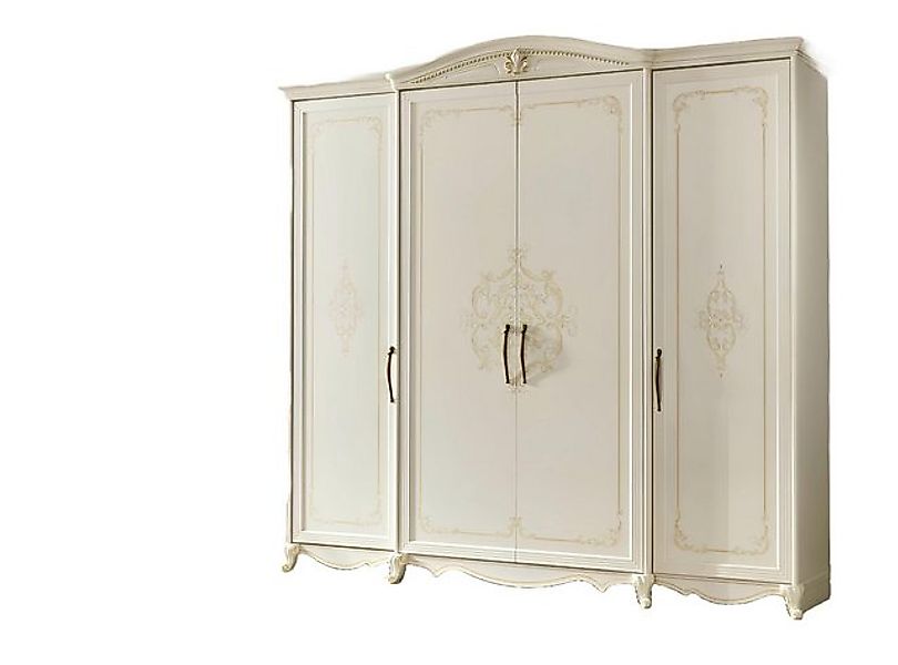 JVmoebel Kleiderschrank Schlafzimmer Schlafzimmermöbel Weiss Schrank Mobili günstig online kaufen