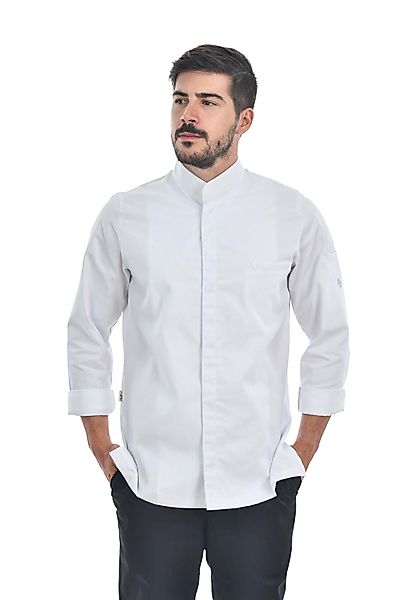 aurora Objektwäsche Kochjacke Vin weiss M günstig online kaufen