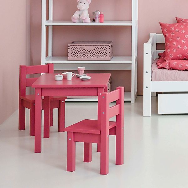Hoppekids Kindersitzgruppe »MADS Kindersitzgruppe«, (Set, 2 tlg., 1 Tisch, günstig online kaufen