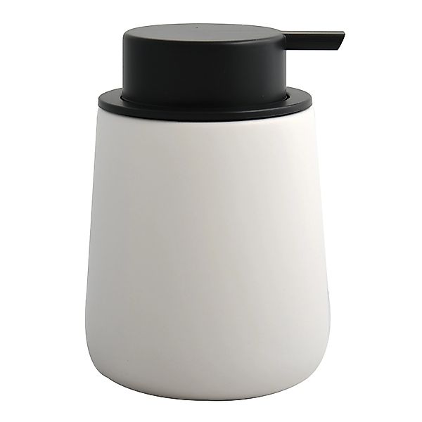 MSV Seifenspender Maonie Keramik Ø 8,5 cm x 12,6 cm Weiß günstig online kaufen