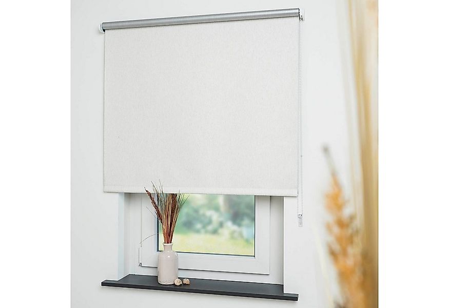 Seitenzugrollo Thermo-Rollo, Liedeco, verdunkelnd, verschraubt günstig online kaufen