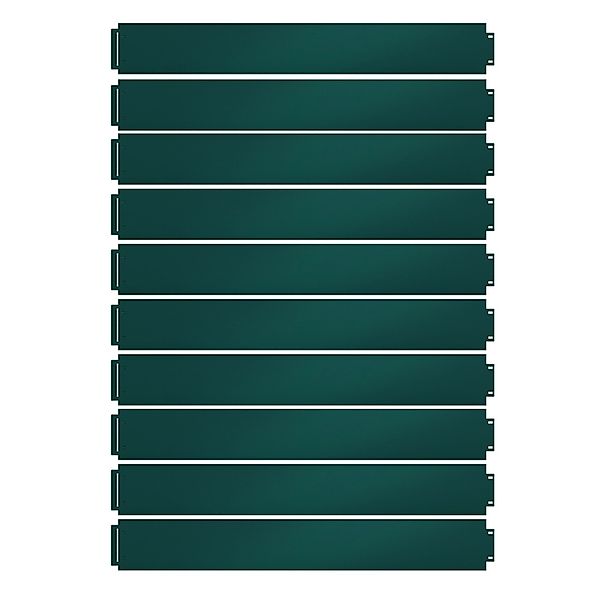 OK-Living Rasenkante Grün 100 x 18 cm 20 Meter günstig online kaufen