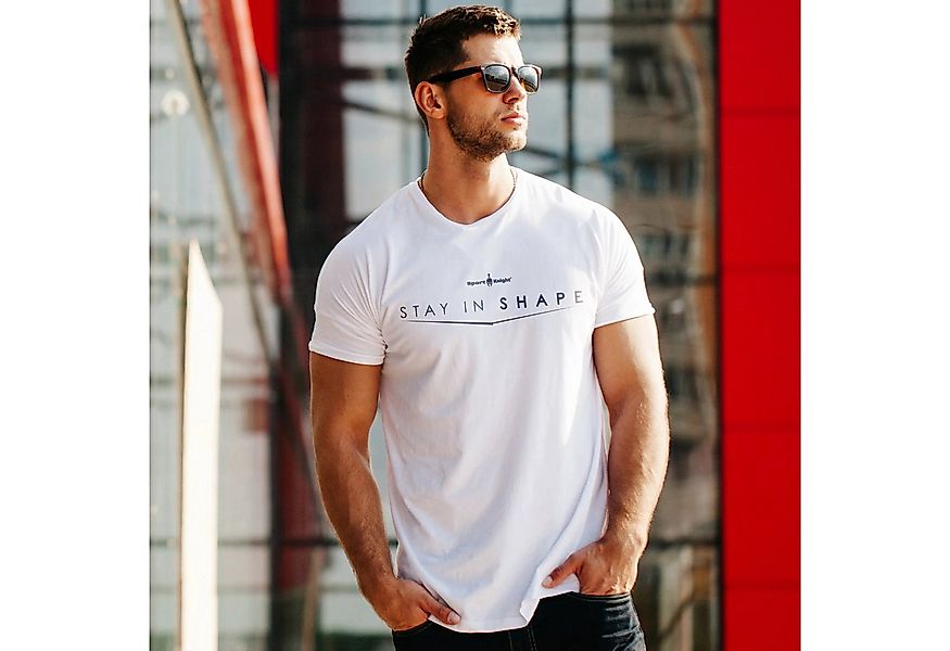 Sport-Knight® T-Shirt Sport-Knight® Herren Fitness T-Shirt "Stay in Shape" günstig online kaufen