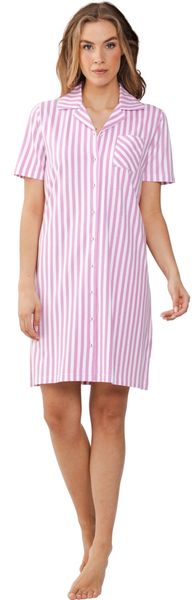Pastunette Nachthemd Damen Schlafshirt geknöpft (1-tlg) günstig online kaufen
