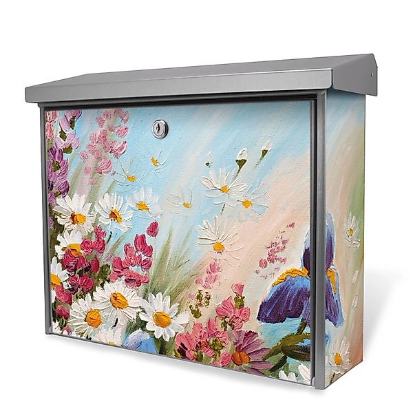 Banjado Briefkasten Edelstahl 38.5x31.5x12cm Ohne Zeitungsfach Inkl. Montag günstig online kaufen