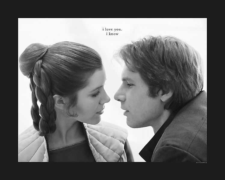 Komar Wandbild Star Wars Love 50 x 40 cm günstig online kaufen
