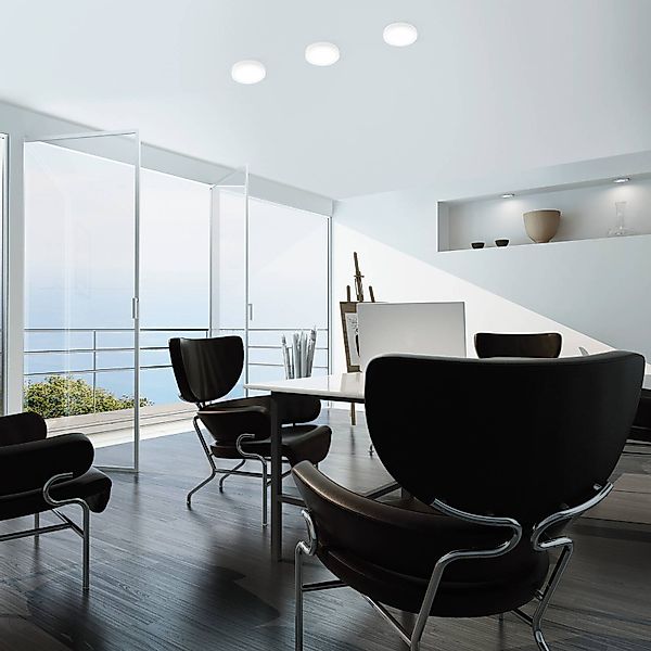 EGLO connect Fueva-C Deckenlampe 22,5cm nickel günstig online kaufen