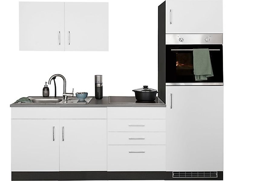 KOCHSTATION Küchenzeile »KS-Paris – Küchen mit einzigartigen Fotomotiven au günstig online kaufen