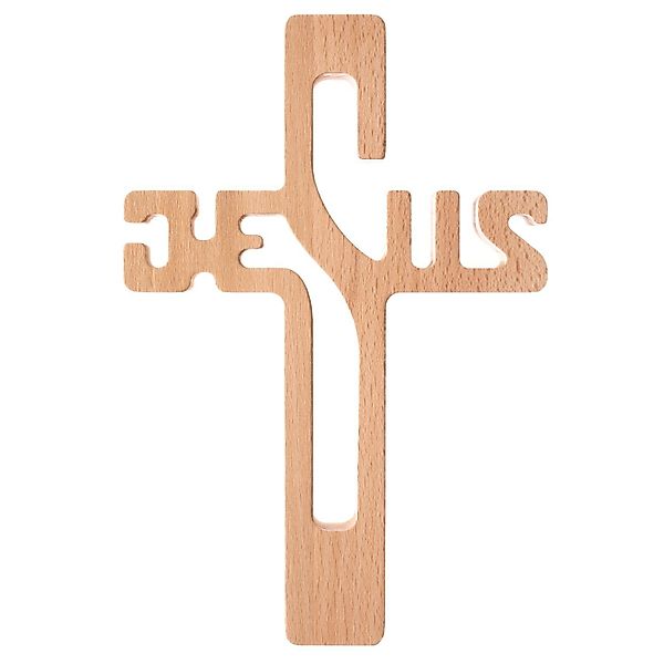 Luda Studio Wanddekoobjekt, Hölzernes hängendes Kreuz günstig online kaufen