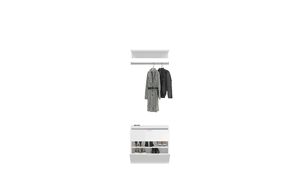 Garderobenset  Projekt X ¦ weiß ¦ Maße (cm): B: 61 H: 62 T: 34.0 Garderoben günstig online kaufen