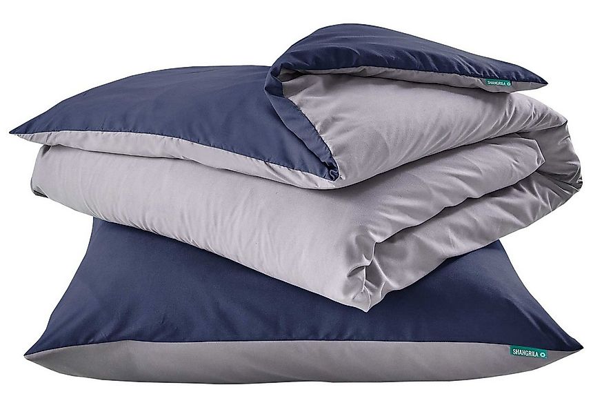 Shangrila Wendebettwäsche, Microsatin, 2 teilig, Microsatin 1 Bettbezug 1 K günstig online kaufen